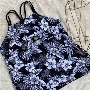 Floral Tankini Top